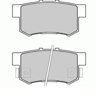 Гальмівні колодки дискові STARLINE BD S519