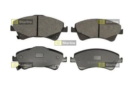 Гальмiвнi колодки, к-кт. (Колодки тормозные дисковые, к-кт.) STARLINE BDS551