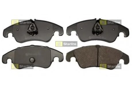 Гальмiвнi колодки, к-кт. (Колодки тормозные дисковые, к-кт.) STARLINE BD S674
