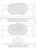 Гальмівні колодки дискові STARLINE BD S823P (фото 1)
