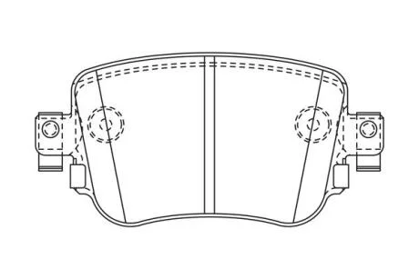 Гальмівні колодки дискові STARLINE BDS916