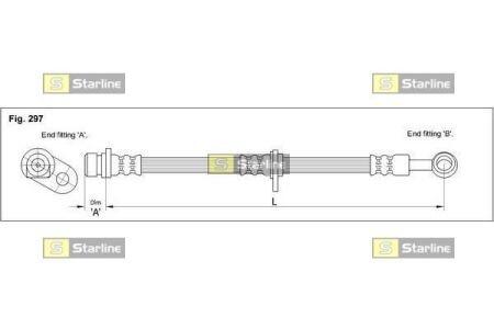 Гальмівний шланг STARLINE HAST1019