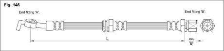 Гальмівний шланг STARLINE HAST1064