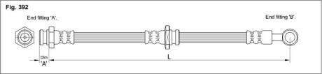 Гальмівний шланг STARLINE HAST1161