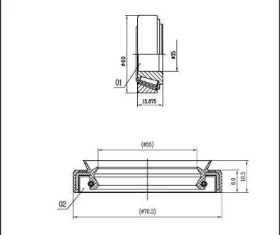 Підшипник колісний STARLINE LO 01433