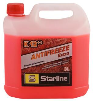 Охолоджуюча рідина G12++ 3л. STARLINE NAK12PP3