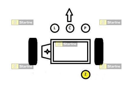 Опора двигуна та КПП (Опора двигателя и КПП) STARLINE SM 0053