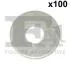 Шайба 100шт STARLINE ST 984-08-024.100 (фото 1)