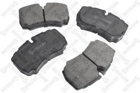Тормозные колодки дисковые задние 1501265, 8C1V2MM008AA, 1718023, 8C1V2M008AA, 8C1V2M008AB STELLOX 000 086B-SX
