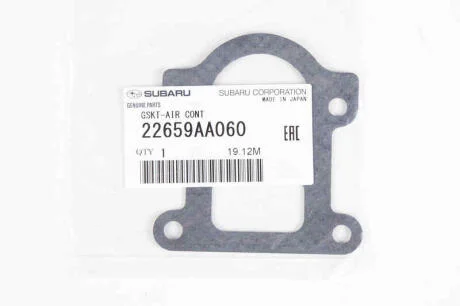 ПРОКЛАДКА КЛАПАНА ХОЛОСТОГО ХОДА, МЕТАЛ. # SUBARU 22659AA060