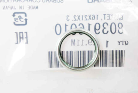 ПРОКЛАДКА ПРОБКИ СЛИВНОЙ SUBARU 803916010