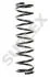 FORD пружина задня L=376mm Focus I 98- SUPLEX 10295 (фото 1)