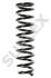 HONDA пружина передня L=361mm CR-V I 2.0 99- SUPLEX 11077 (фото 1)