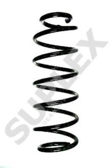 PEUGEOT пружина передня L=386mm 407 04- SUPLEX 24119