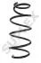 TOYOTA пружина передня L=338 мм Yaris 1.0 10- SUPLEX 35492 (фото 1)