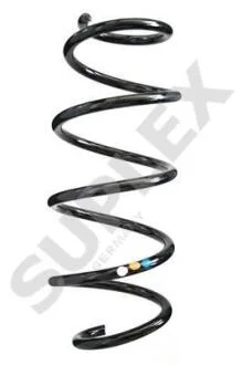 VW пружина передня L=354mm Golf Plus,EOS,Jetta III 05- (синій,оранж.,рожевий.) SUPLEX 39297