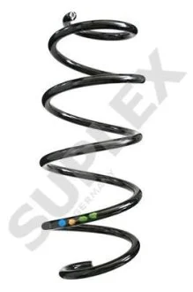 VW Пружина передняя L=351mm Audi A3 1.2 10-,Beetle,Golf V,VI,Skoda Octavia III SUPLEX 39318
