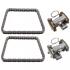 Комплект цепи BMW 5(E39)/X5(E53) 96- 3.5I/4.5I SWAG 20947502 (фото 1)