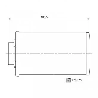 Гідравлічний фільтр, автоматична коробка передач SWAG 33 10 3673