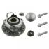 Ступица с подшипником OPEL ASTRA H/ZAFIRA 04- пер.(5 отверстий) SWAG 40927386 (фото 1)