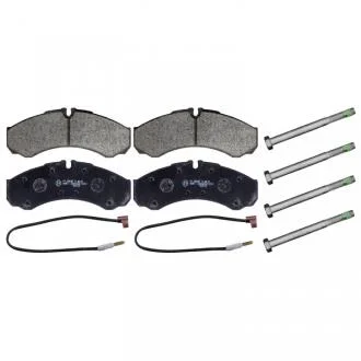 Комплект гальмівних накладок, дискове гальмо SWAG 60116193