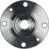 Ступица колеса RENAULT CLIO 2/MEGANE 1/LAGUNA 97-/02- передн. SWAG 60909321 (фото 3)