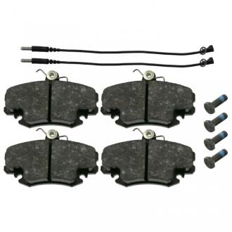 Колодки тормозные RENAULT LOGAN/SANDERO/CLIO 04- передн. SWAG 60916191