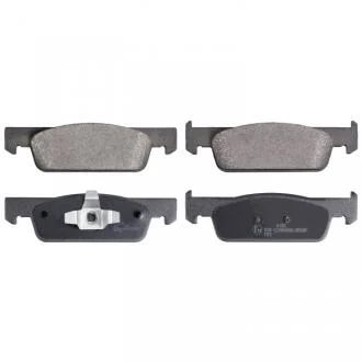 Комплект гальмівних накладок, дискове гальмо SWAG 60 91 6965