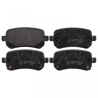 Комплект гальмівних накладок, дискове гальмо SWAG 70116060