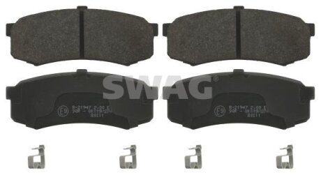Колодки гальмівні дискові SWAG 81916732