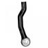 Наконечник рулевой тяги NISSAN NAVARA/PATHFINDER 05- лев. SWAG 82942742 (фото 3)