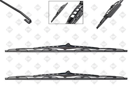 Комплект щеток стеклоочистителя спойлер 650мм x 650мм SWF 116352