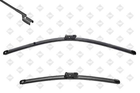 Склоочисник (Щетка стек-ля б/к 600+400 VisioFlex -Citroen C3, Ford Kuga) SWF 119378