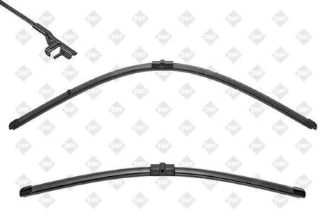 Щетки стеклоочистителя FORD FOCUS/C-MAX БЕСКАРКАСНЫЕ (650мм/475мм) VISIOFLEX SWF 119384