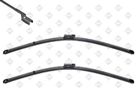 Щетки стеклоочистителя БЕСКАРКАСНАЯ 650/580мм VISIOFLEX MB SWF 119435