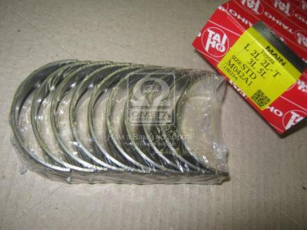 Вкладыши коренные Toyota L 2.2D, 2L 2.4D TAIHO M042A1.STD