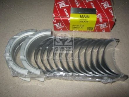 Вкладыши коренные STD (к-кт на мотор) Nissan RD28 TAIHO M097A.STD