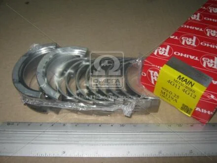 Вкладыши коренные +0.25mm (к-кт на мотор) Mitsubishi G11B,G12B,G13B,G15B,4G11,4G12,4G13,4G15 TAIHO M119A.025