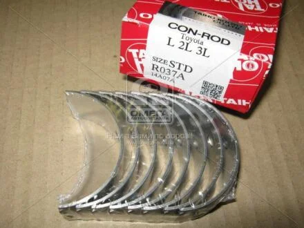 Вкладыши шатунные STD (к-кт на мотор) Toyota L, 2L, 2L-T, 3L, 5L TAIHO R037A.STD