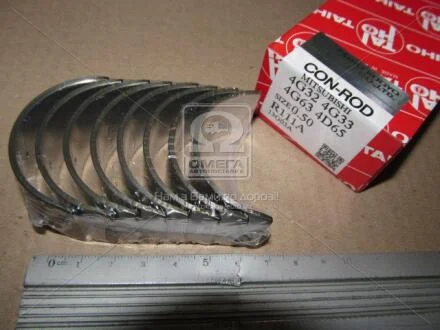 Вкладыши шатунные 0,50 (комплект на двигатель, 8 шт 4G30, 4G31, 4G32, 4G33, 4G35, 4G36, 4G37, 4G62, 4G63, 4G64, 4D65, 4D65T) TAIHO R111A.050