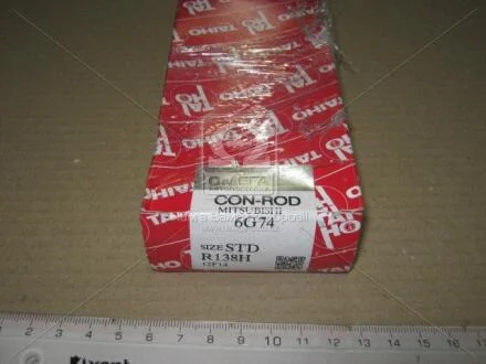 Вкладыши шатунные std (к-т на двигатель 12 шт MITSUBISHI 6G74) TAIHO R138H.STD