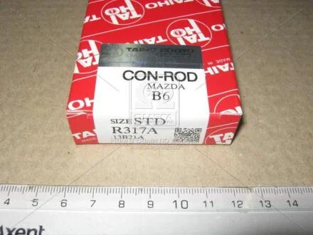 Вкладыши шатунные STD (к-т на двигатель 8 шт MAZDA B6) TAIHO R317A.STD