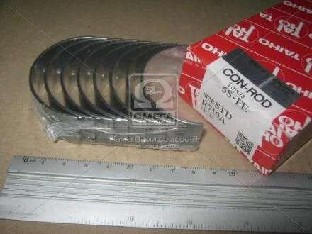 Вкладыши шатунные STD (к-т на двигатель, 8 шт, TOYOTA 3SFE, 4SFE, 5SFE) TAIHO R710A.STD