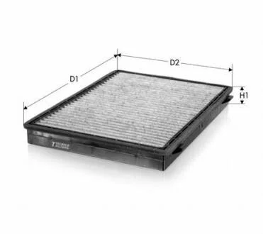 Фільтр салону вугільний Opel Meriva A 1.3D-1.8 05.03-05.10 Tecneco CK9904-C