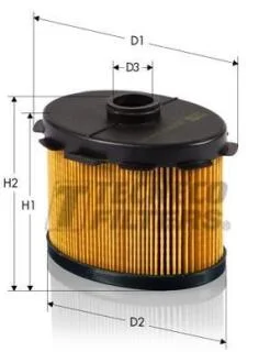 Фільтр паливний PSA Berlingo/Jumpy/Partner 1.9DI 98- Tecneco GS0454OV