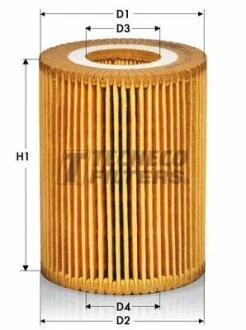 Фільтр масляний BMW 3(E46)/5(E39)/7(E38)/X5(E53) 3 Tecneco OL0110E