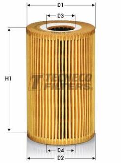 Фільтр масляний MB W168 A140A160A190 [M166.940/960/990] 97 Tecneco OL0206-E