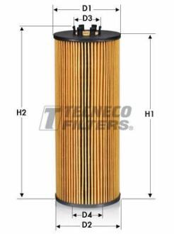 Фільтр масла VW Phaeton 4.2-6.0 02- Tecneco OL08351E