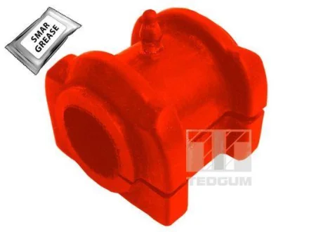 Втулка поліуританова, 1шт, перед - стабілізатор, внутр., твердість: 80 Sha, DODGE CALIBER JEEP COMPASS, PATRIOT 1.8-2.4LPG 06.06- TEDGUM 01147093