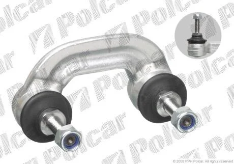 Стійка стабілізатора передн лів/прав 89mm AUDI A4 B5, A6 C5, A8 D2, ALLROAD C5, SKODA SUPERB I, VW PASSAT B5, PASSAT B5.5 1.6-6.0 03.94-03.08 TEKNOROT A510